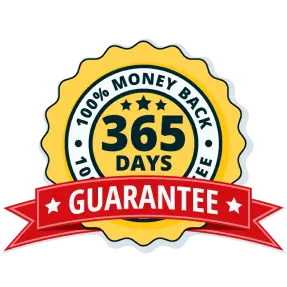 Neuro Prime 365 Days Money Back Guarantee Badge